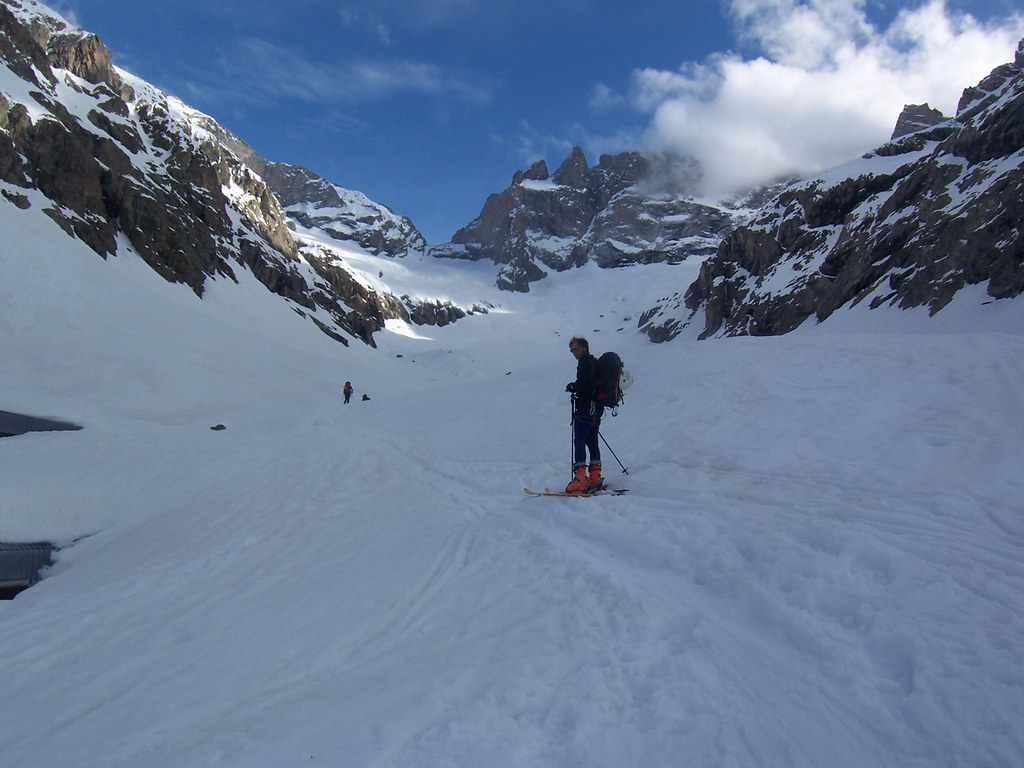Esquí de travesía en Alpes Ecrins Meije