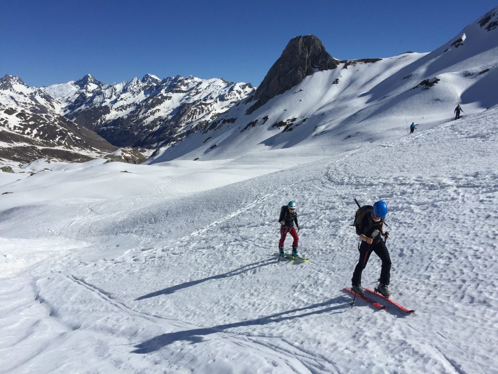 Esquí de travesía en Pirineos Portalet
