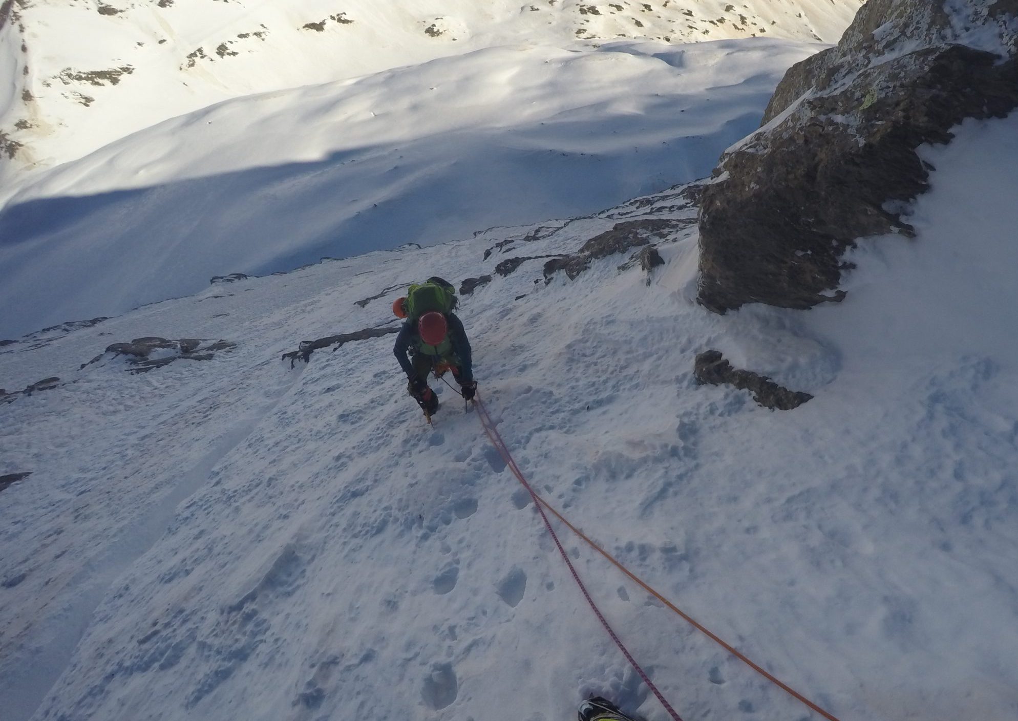 Cara norte del Taillon