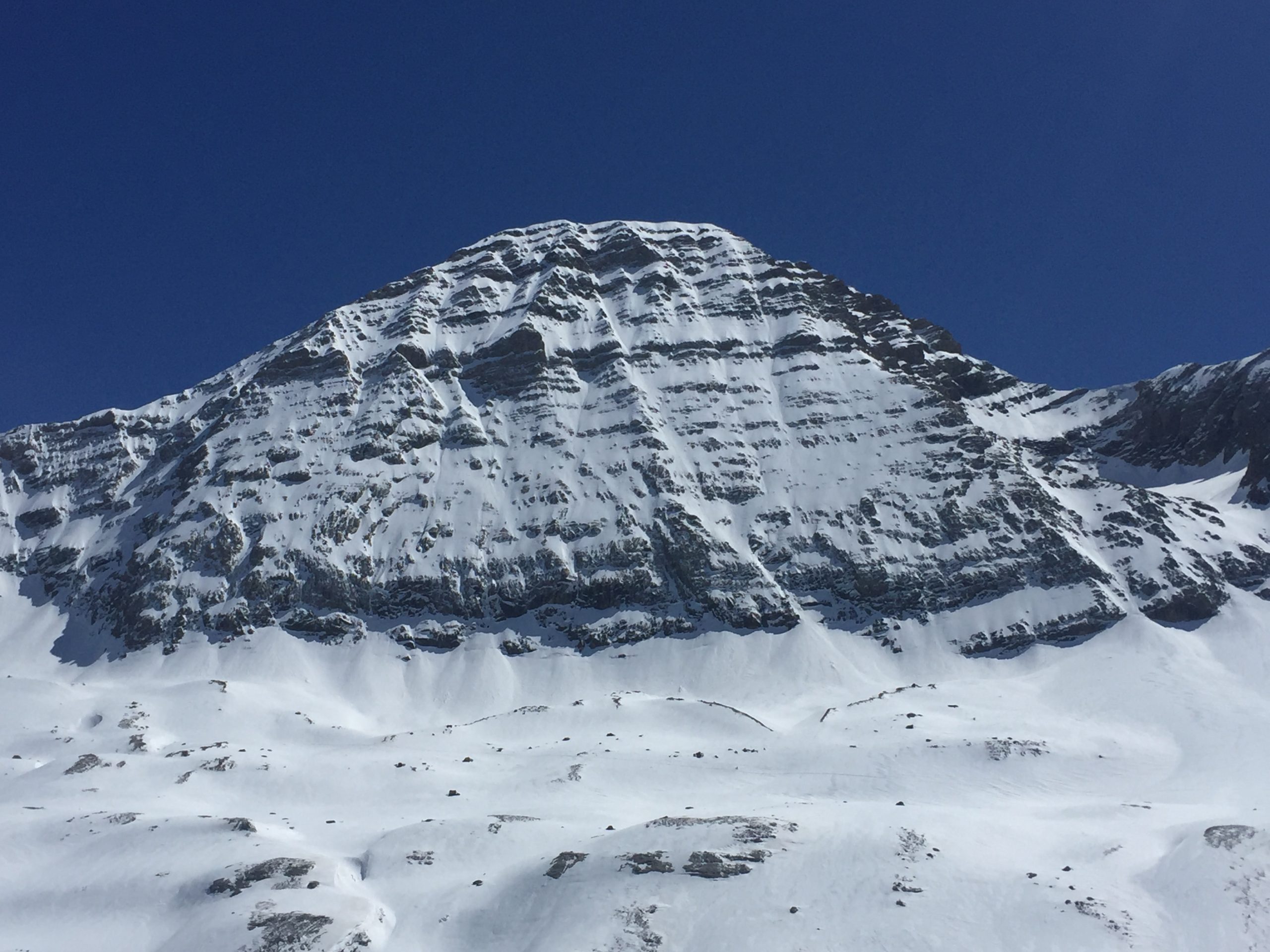 Cara norte del Taillon