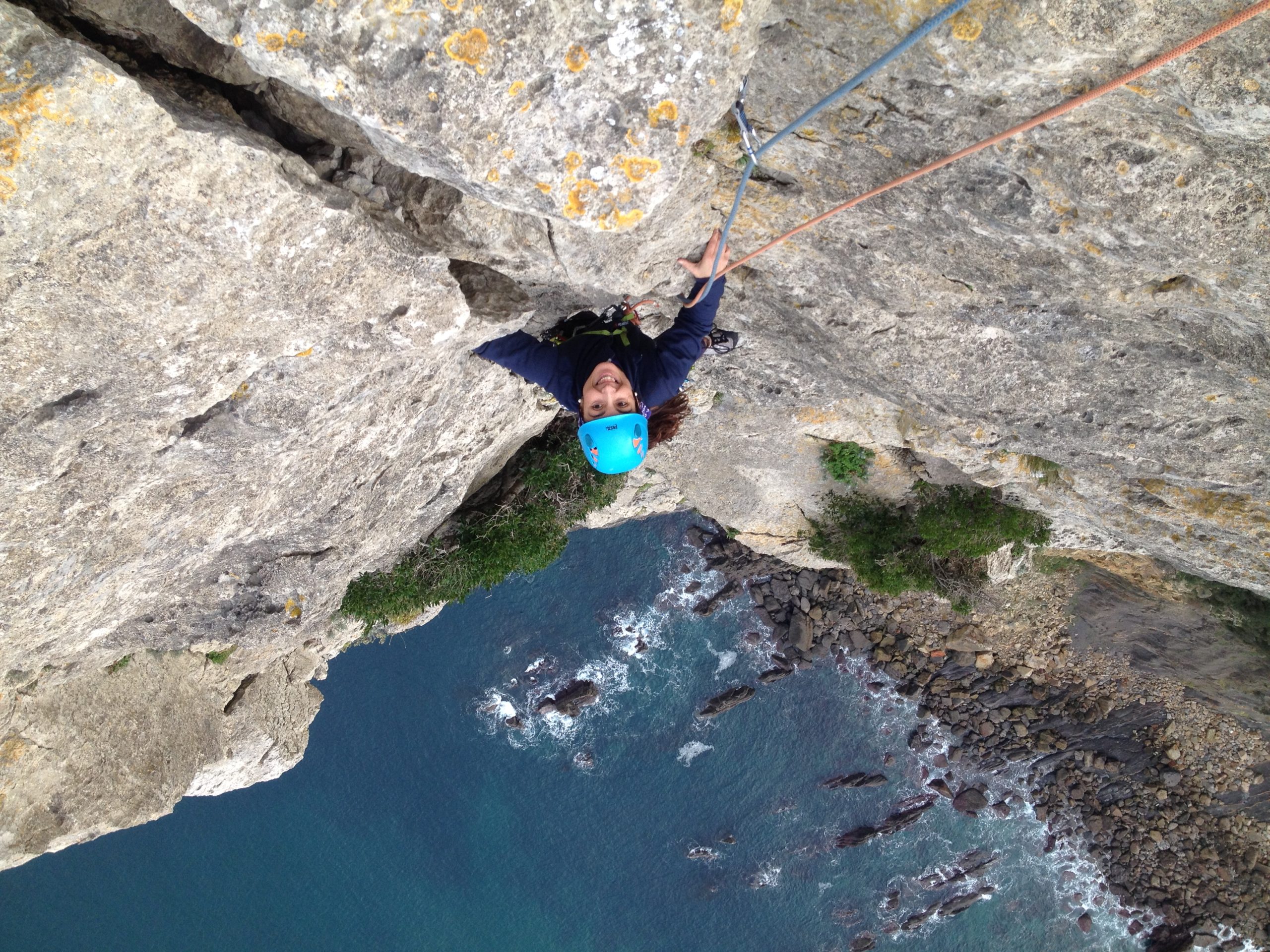 Escalada en Ogoño Bizkaia Bilbao